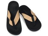 Spenco Hausschuhe Yumi Pure Damen - Schwarz/Hellbraun