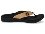 Spenco Hausschuhe Yumi Pure Damen - Schwarz/Hellbraun