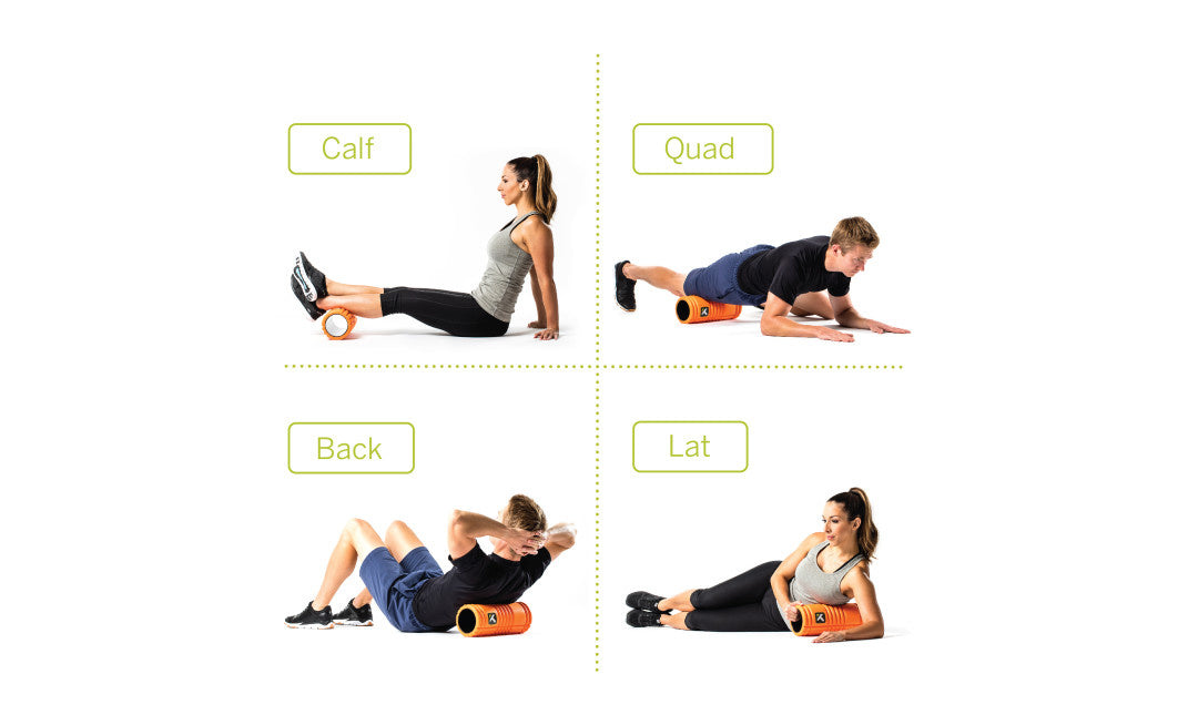 Triggerpoint Schaumstoffrolle „Grid“ – Orange