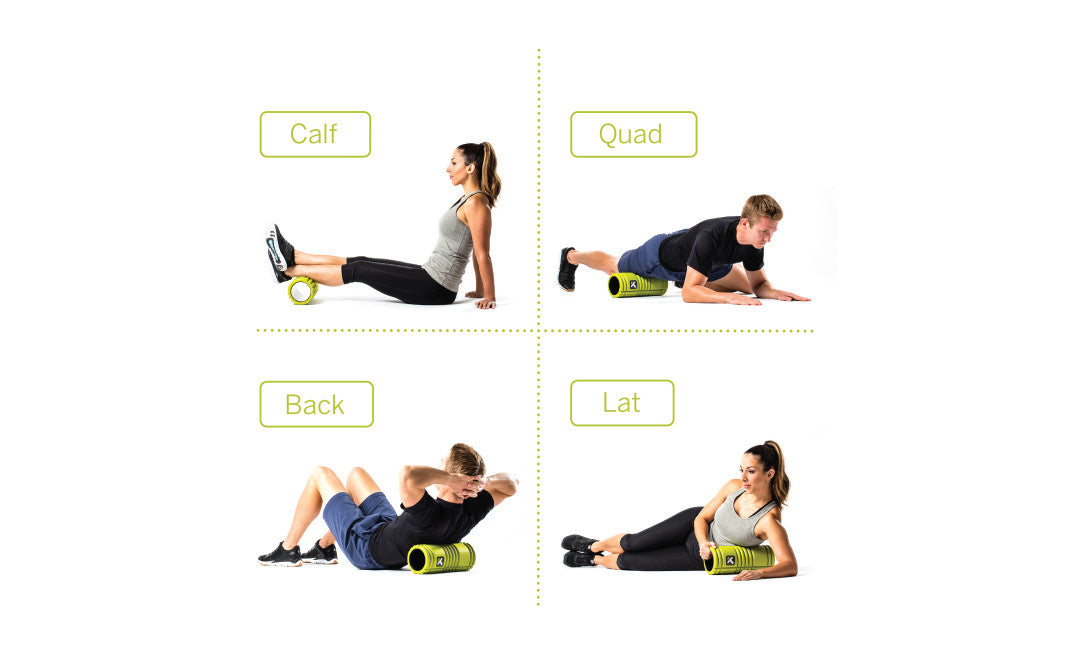Trigger Point Foam Roller das Gitter - Limette