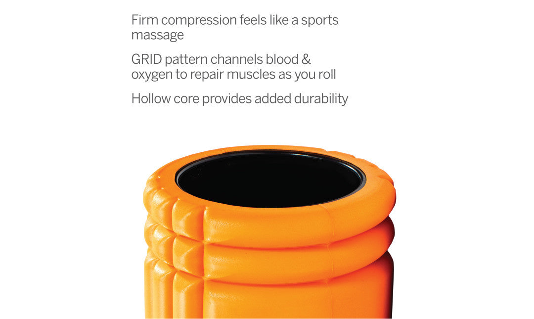 Triggerpoint Schaumstoffrolle „Grid“ – Orange