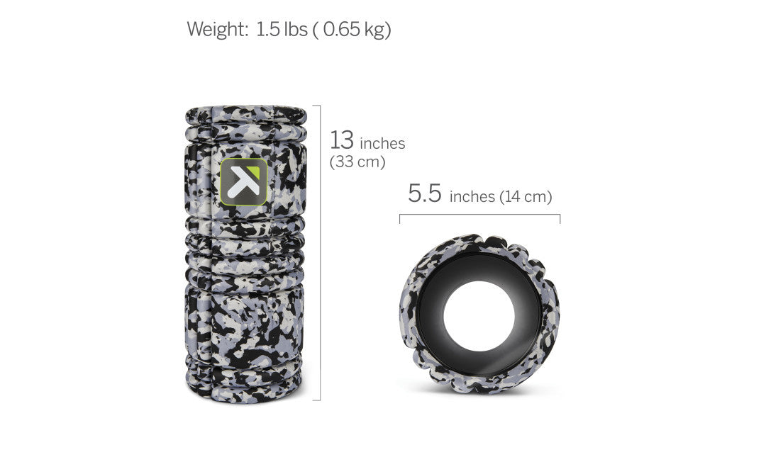 Triggerpoint Schaumstoffrolle „The Grid“ – Camo Grey