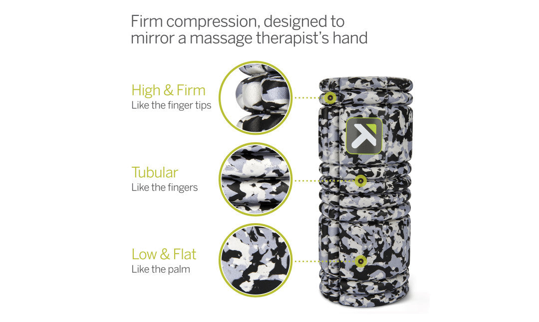 Triggerpoint Schaumstoffrolle „The Grid“ – Camo Grey